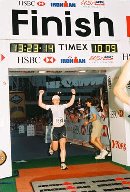 Jenny Ironman finish photo