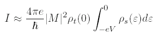 Tunneling equation